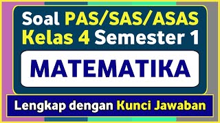 PAS/SAS MATHEMATICS Questions for Grade 4 SD/MI Semester 1 Independent Curriculum and Answer Key screenshot 3