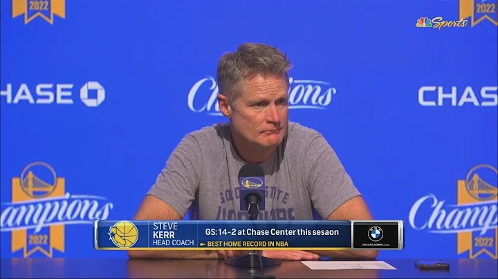 Steve Kerr Postgame Interview | Golden State Warri...