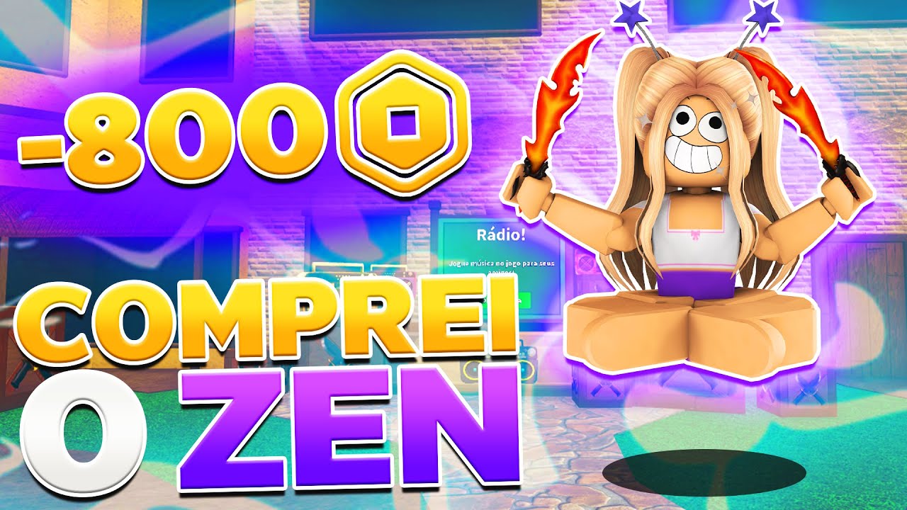 😨 GASTANDO 800 ROBUX NO MM2! 😨 COMPREI O ZEN! [ROBLOX] 