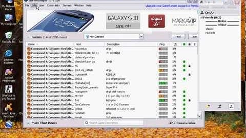 Selection your favourite game on game ranger