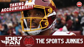 Information Jayden Daniels takes full ownership for the blunder vs Giants | The Sports Junkies Update