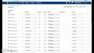 Schoology Change Grading Period in Bulk Edit Area