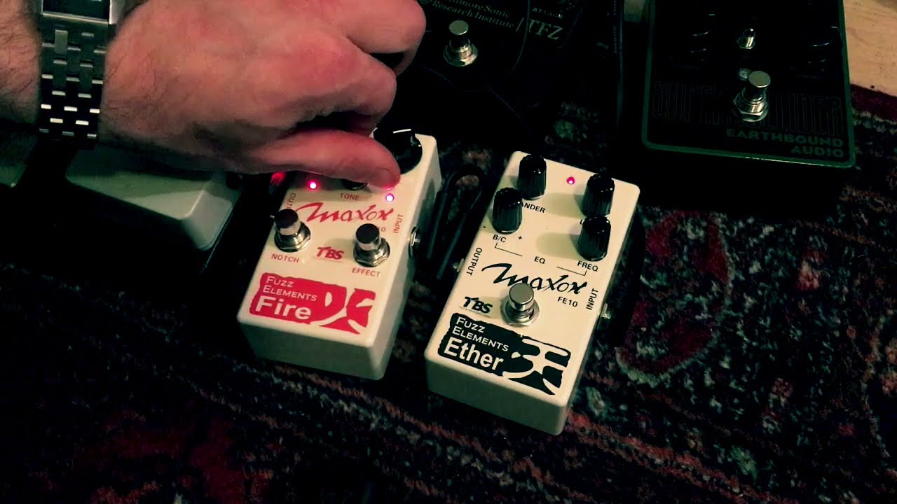 Maxon Fuzz Elements FE10 Ether & FF10 Fire