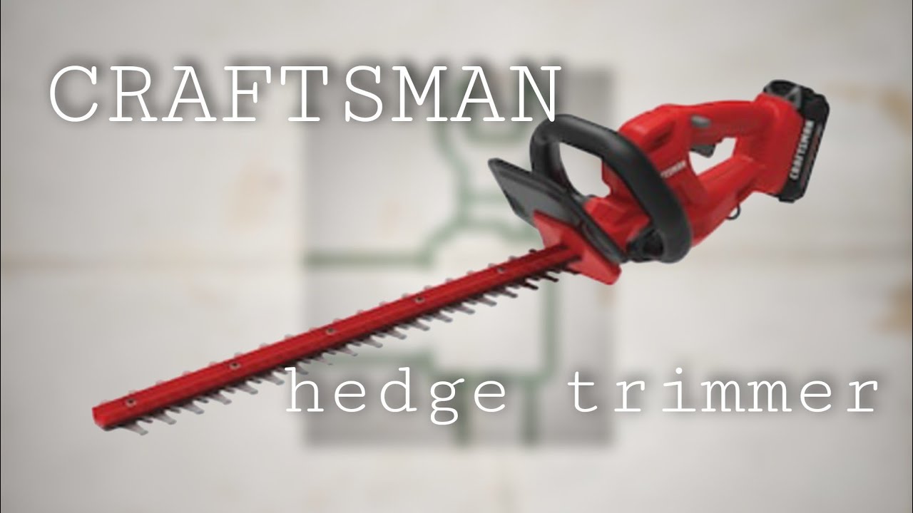 Hedge Trimmers - Electric, Cordless, Gas & More, CRAFTSMAN