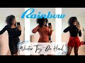 RAINBOW TRY ON HAUL + STYLING 2021 | WINTER HAUL | DRESSES, TWO-PIECE SETS, MORE pt.2 | Aisha Marie