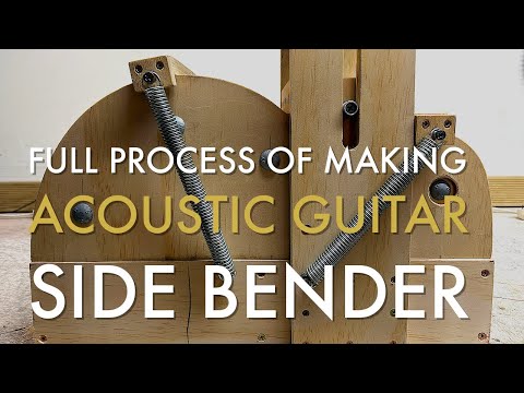 Let's make your own guitar side bender