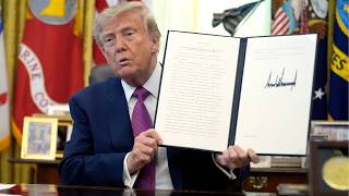 Trump signs order renaming Lake Ontario as Lake America in the United States