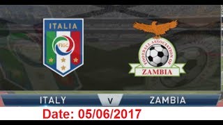 Italy U20 vs Zambia U20 - Fifa U20 World Cup 2017