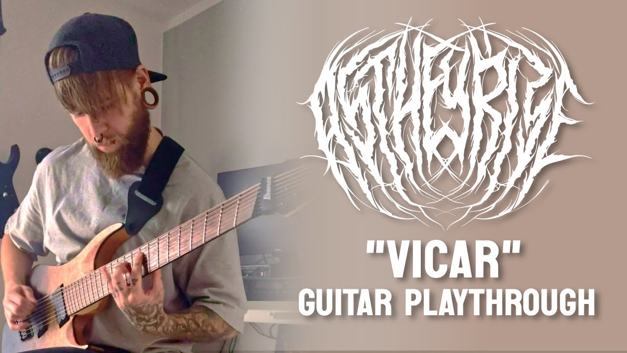 8-string Guitar Playthrough | AS THEY RISE - VICAR