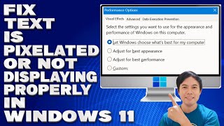Famous How To Fix Text is Pixelated or Not Displaying Properly in Windows 10/11 [Solution] Profile