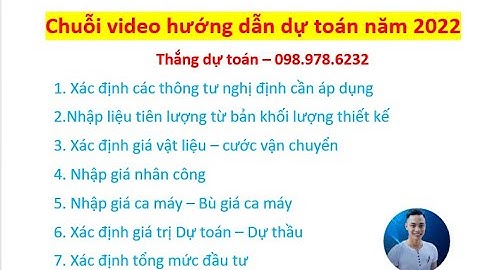 Các thông tư nghị định áp dụng lập dự toán năm 2024