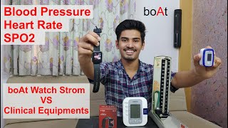 Boat Watch Storm Vs Clinical Equipments Blood Pressure, Spo2, Heart Rate Not Accurate? Opinion