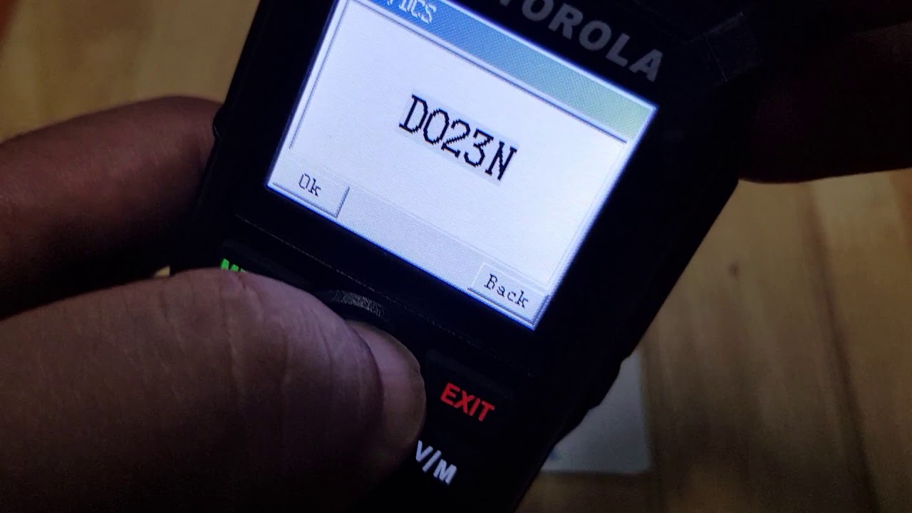 วิธีใส่โทน DCS Motorola gp888
