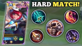 Kimmy 100% Broken Build 2025 Hard Match Kimmy Best Build And Emblem -Mlbb