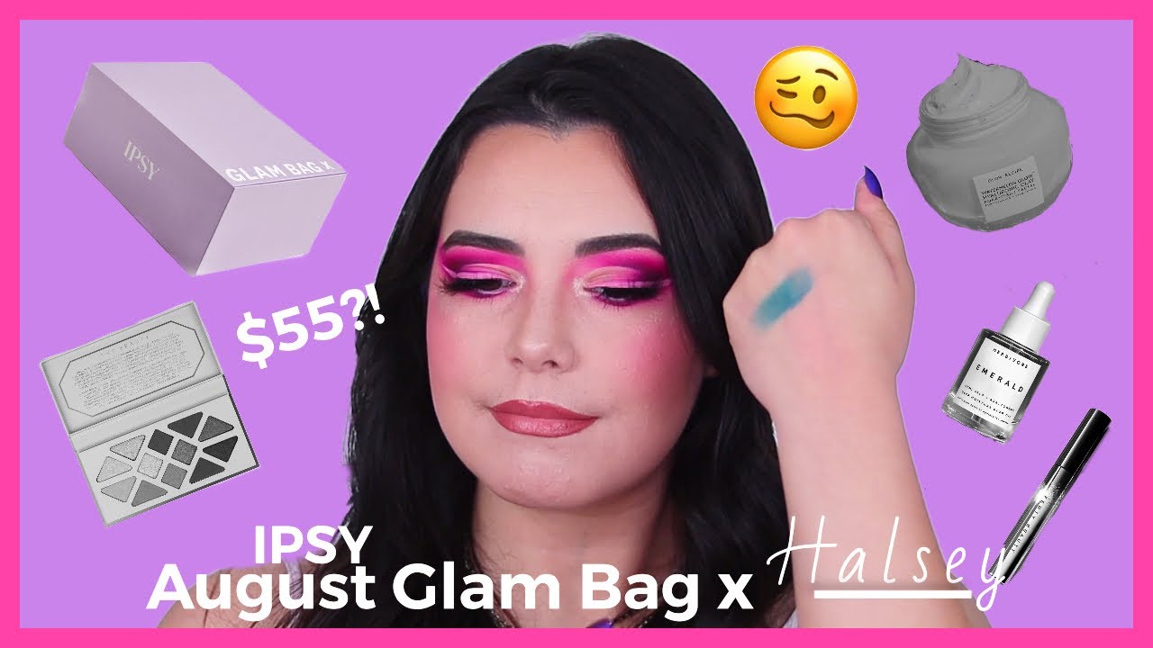 IPSY GLAM BAG X AUGUST 2021 (HALSEY)