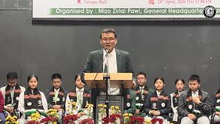 HSLC 2026 Mizo zirlai top 10 chawimawinaa MZP President thusawi