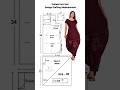 Patiala Kurti Set Design Drafting #KurtiDrafting #KurtiSizeChart #kurticutting #kurti #drafting