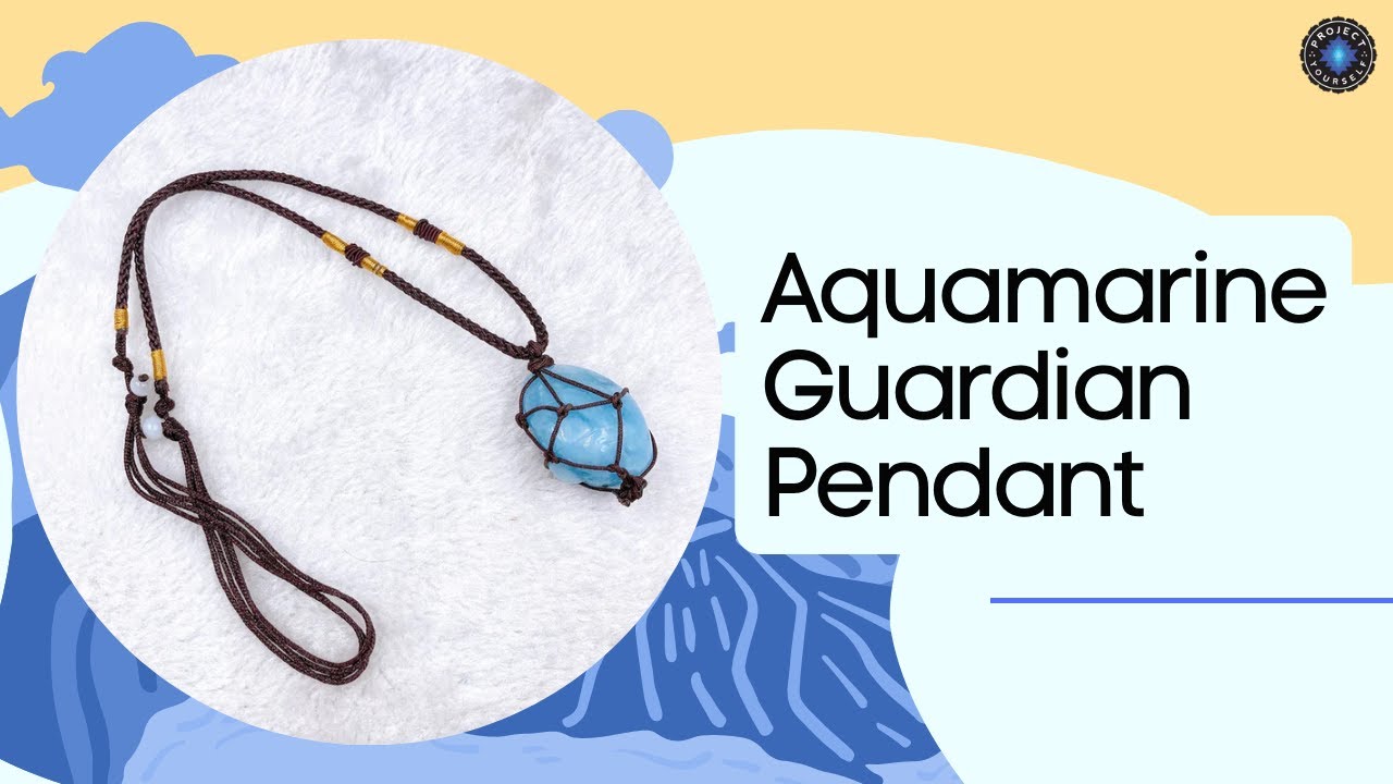 Aquamarine Guardian Pendant | Spiritual Accessory