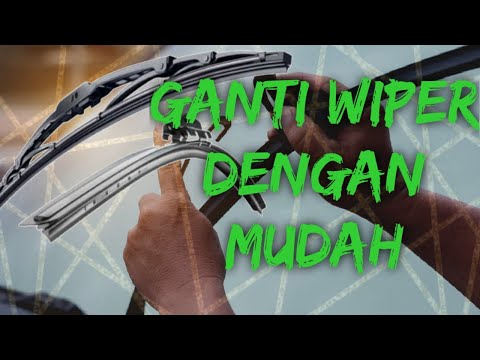 Tips cara mengganti karet wiper mobil dengan mudah,cara ini bisa digunakan untuk berbagai kendaraan . 