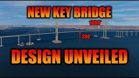 New Key Bridge Design unveiled in Baltimore