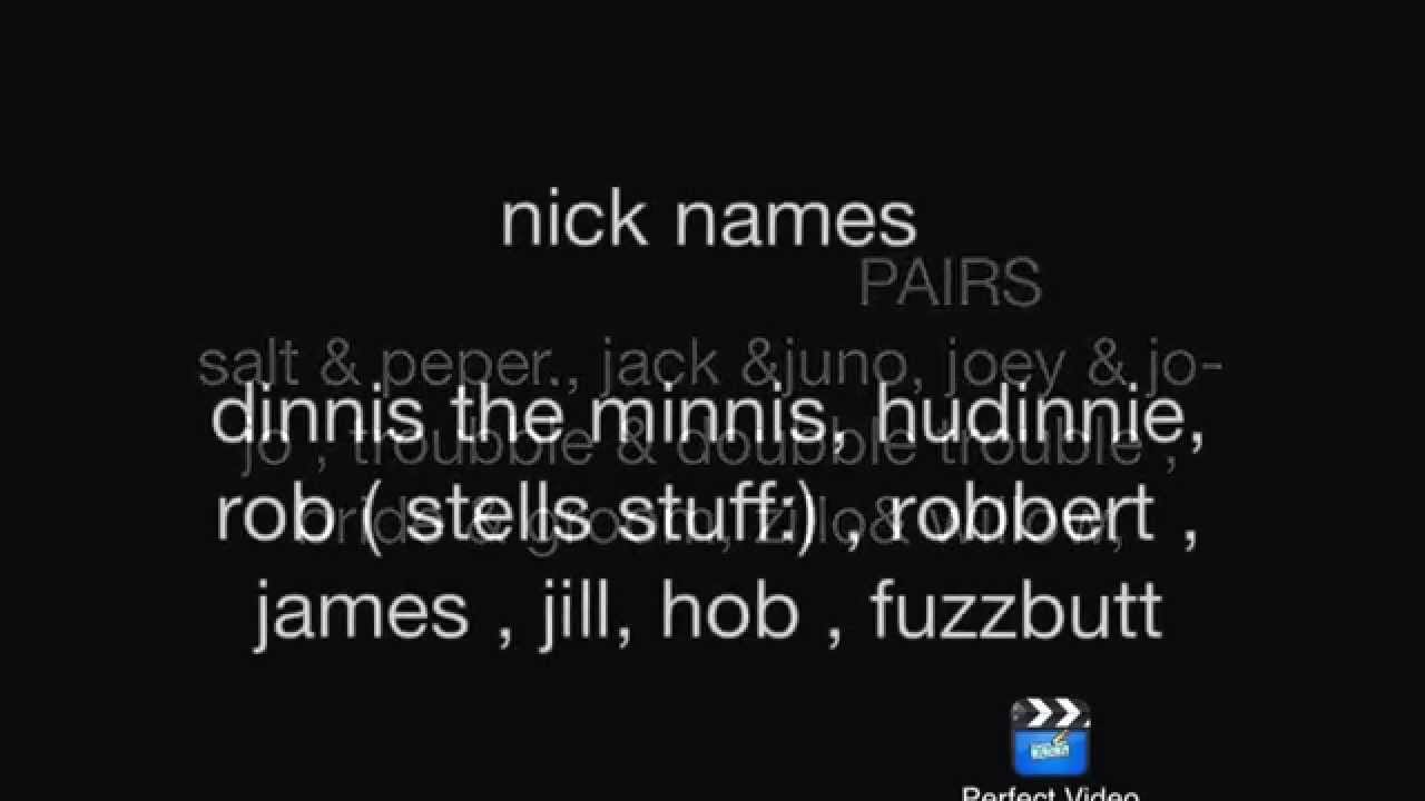 ferret names youtube