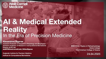 Lecture | AI and Medical Extended Reality in the Era of Precision Medicine 2023