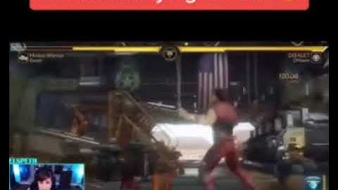 girl cries because of mk11 goro stomp spam in tournament