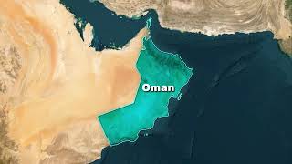 Oman Free GeoLayer Map Animation
