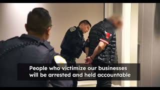 SFPD Organized Retail Theft Crackdown Efforts  - October 2023