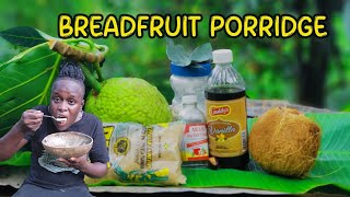 Breadfruit Porridge|Jamaican  Breadfruit Porridge Recipe