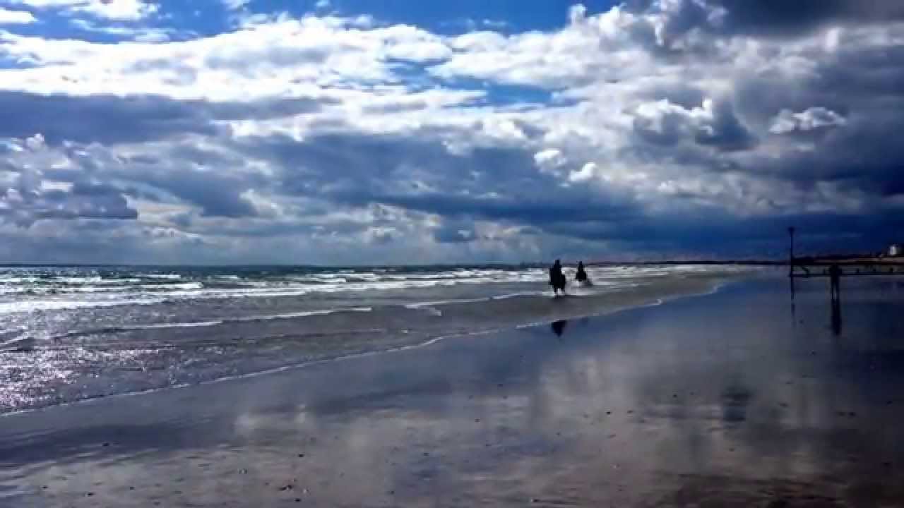 Our beach day at Bracklesham bay witterings YouTube