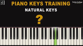 Name the Piano Keys | Identify Piano Keys |Piano Keys Training quiz| Natural Keys| Indian Solfege screenshot 5