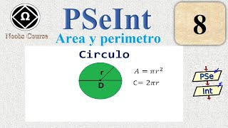 ✅ 8.Curso de PSeInt para Noobs || Calcular el área y perímetro de un circulo   🟢 screenshot 5