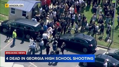 2 students, 2 teachers killed in shooting at Georgia high school