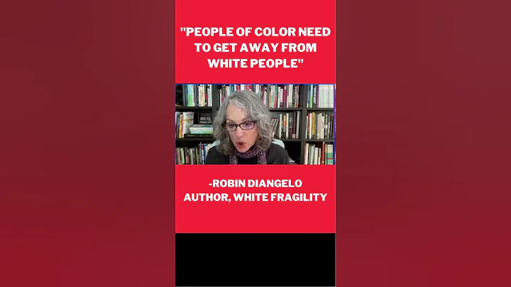 "People of color need to get away from white people" - White Fragility author Robin DiAngelo #shorts