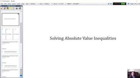 1.6 Part 2 - Absolute Value Inequalities Pt. 1