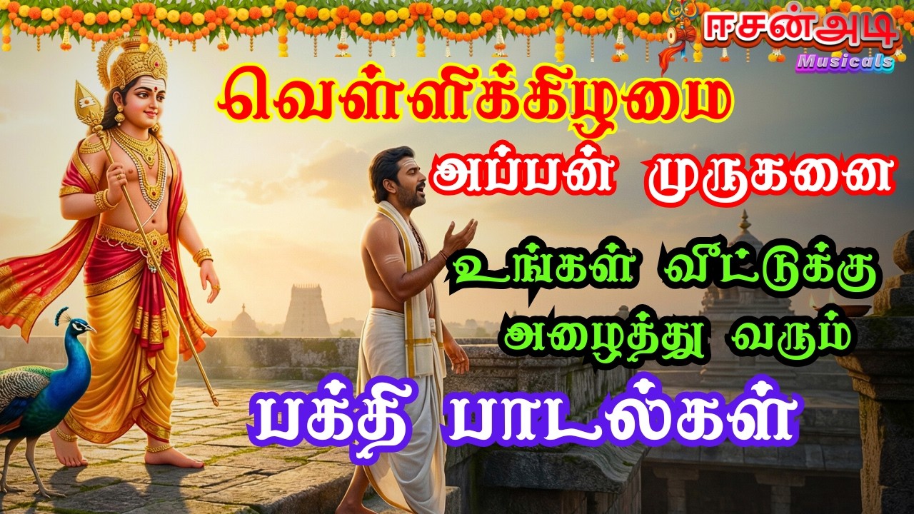 🔱 வெள்ளிக்கிழமை முருகனை அழைக்கும் பாடல்கள் | Tamil Murugan Devotional Song #tamildevotional #live