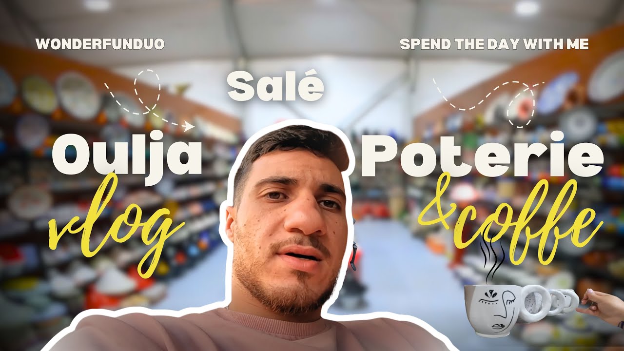 Surprising My Wife with a Day at El OULJA Pottery | يوم مميز في الولجة سلا  Handmade Mugs & Coffee☕