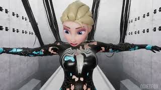 Elsa Frozen  - VENOM TRANSFORMATION