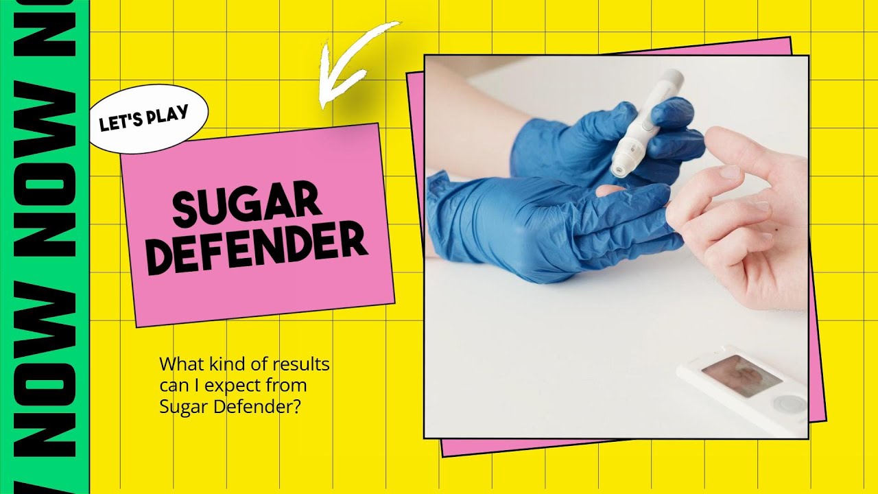 What kind of results can I expect from Sugar Defender?