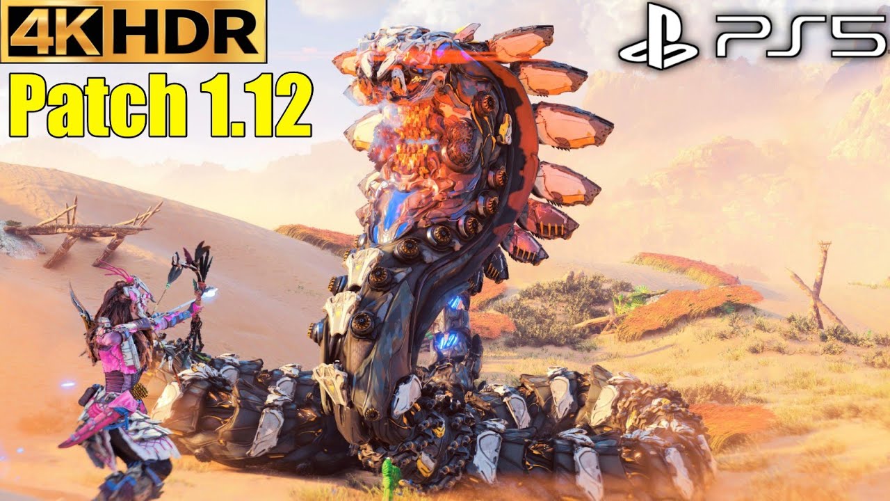 Power Shredder Vs Slitherfang Horizon Forbidden West Update 1.12