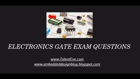 Previous year GATE Questions and Answers || Electronics GATE Questions || Memories || IES Exam Qns