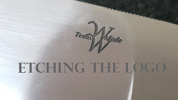 Blade Logo Etching