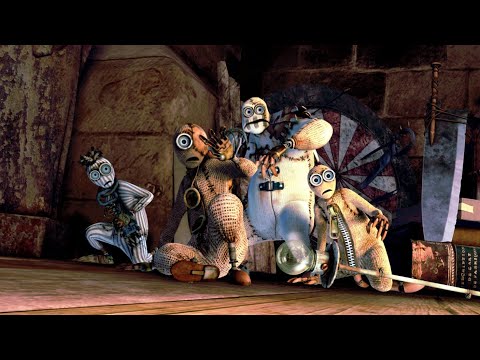 دميه غريبه بتواجه وحش مرعب بعد ما دمر البشر وكان السبب فى نهايه العالم افلام كرتون ملخص فيلم 9 