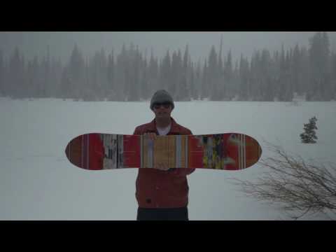 NITRO 17-18 ÜBERSPOON 159cm 2017 Nitro Uberspoon Snowboard Review - YouTube