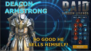 Deacon Armstrong - So Good He Sells Himself! | Raid: Shadow Legends