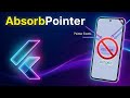 Stop Users from Clicking! Flutter AbsorbPointer [Hindi]
