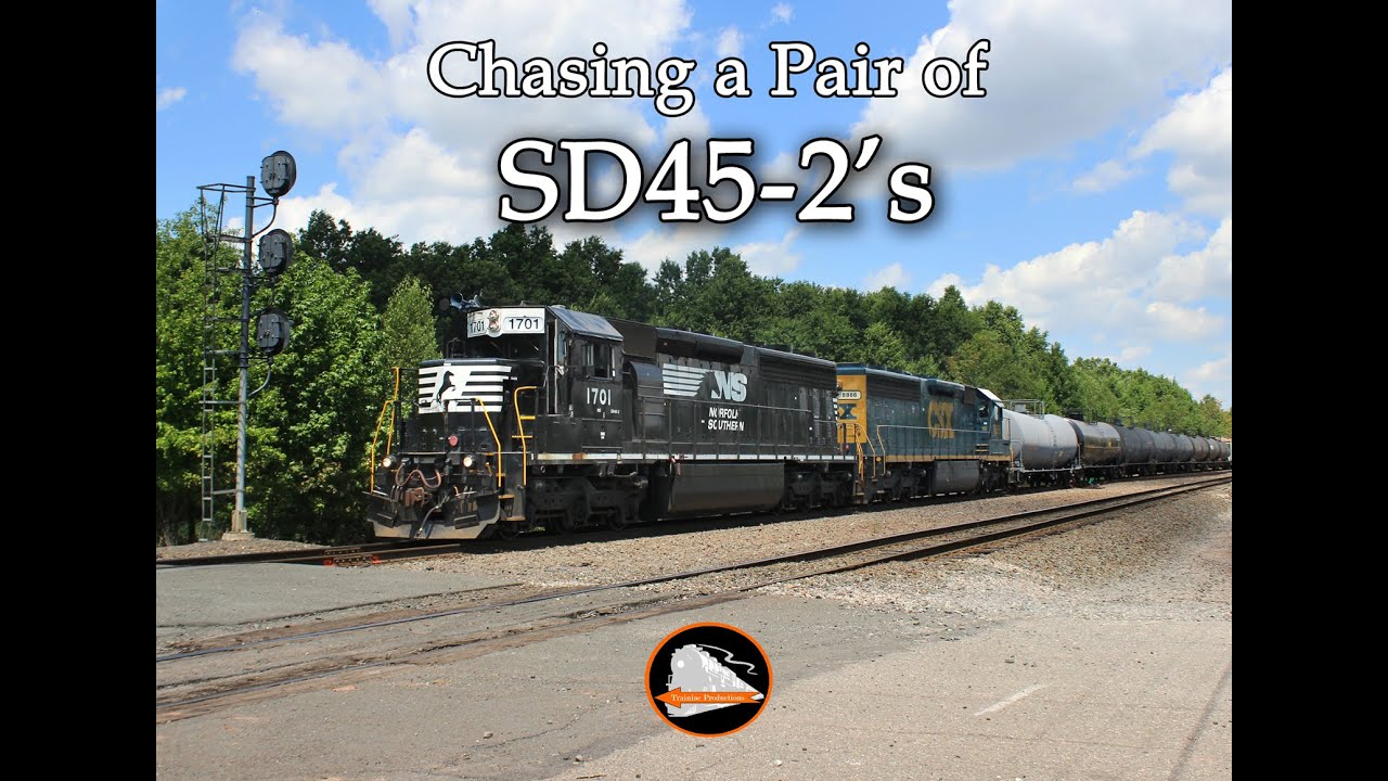 Chasing a pair of SD45-2's!