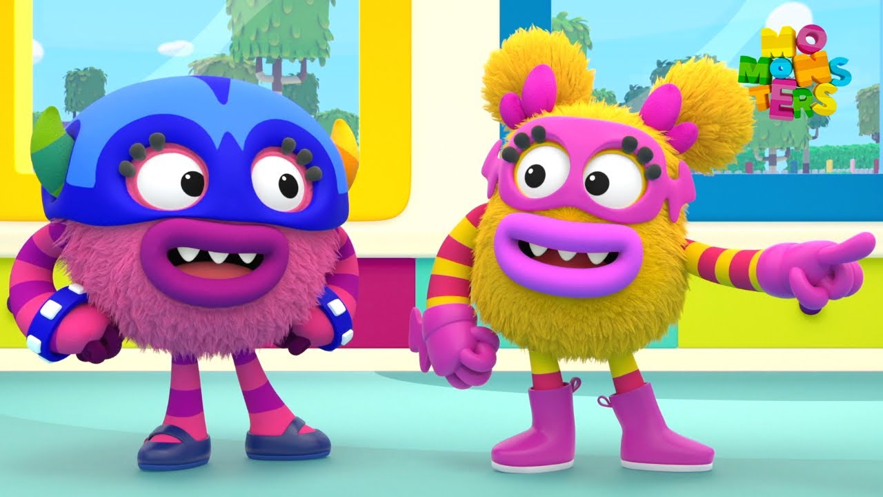 Super-heróis | Momonsters | 95' Compilação | Desenhos Animados Educativos para Crianças