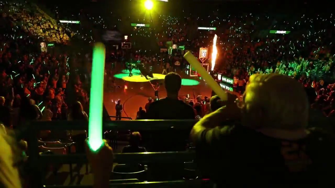 Baylor Lady Bear Basketball - Baylor Lights game